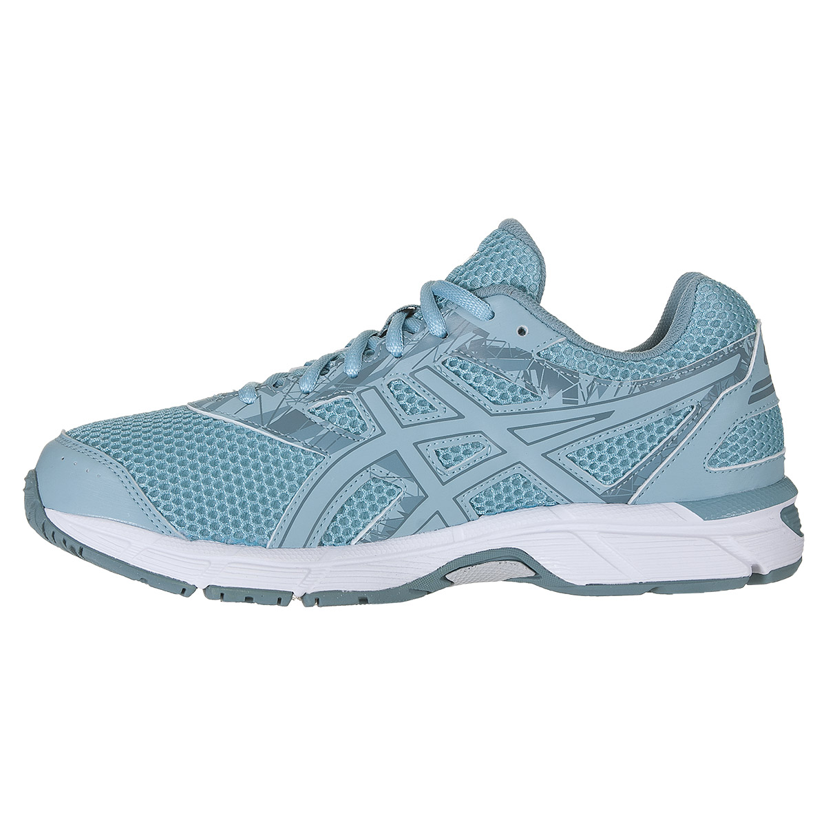 Tênis asics gel excite 4 feminino - preto e azul claro on sale