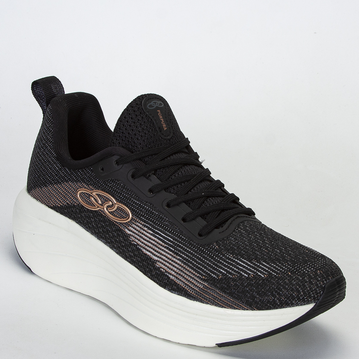 Tênis Olympikus Purpura Feminino Corrida - Caminhada - Preto