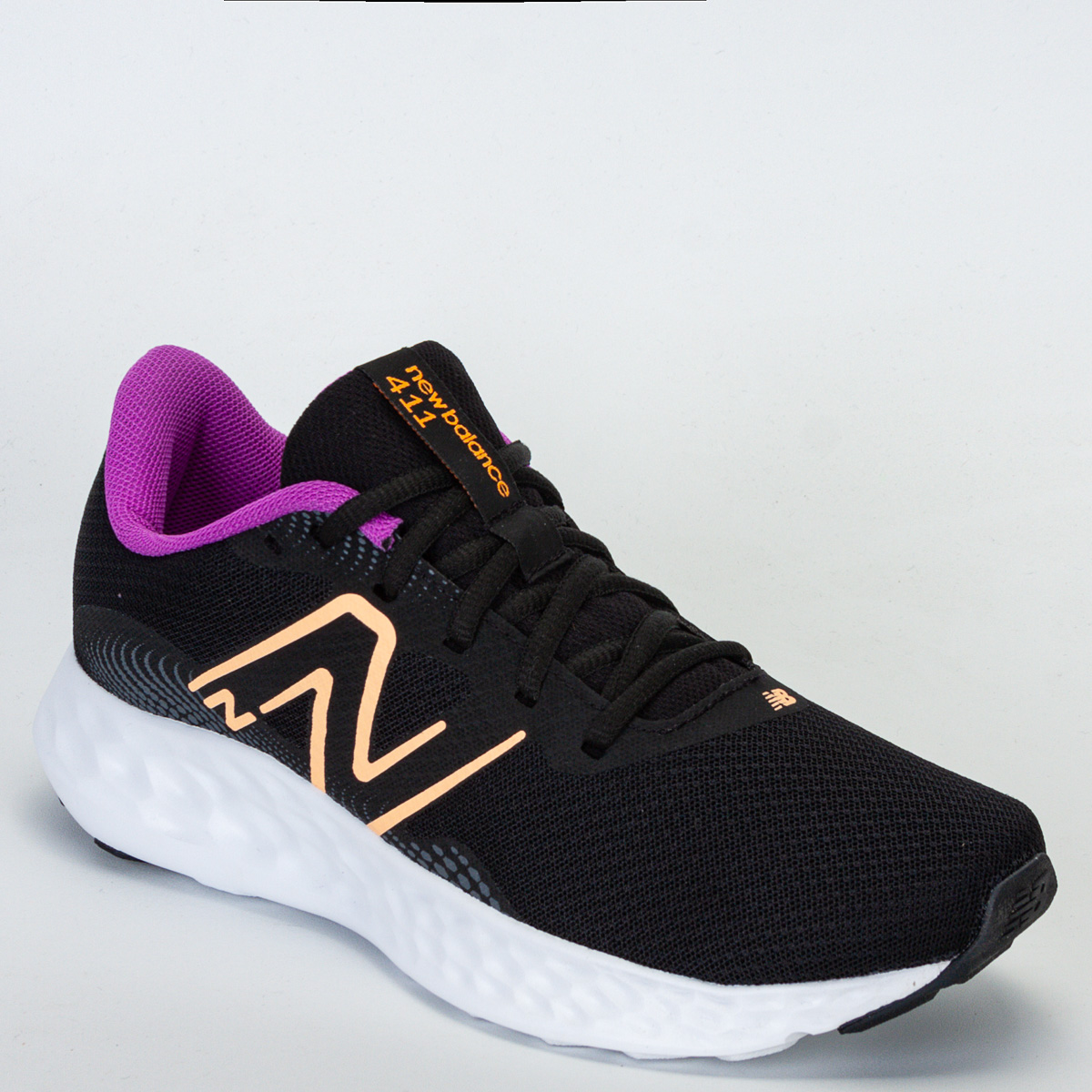 Tênis New Balance 411 V3 Feminino Corrida - Caminhada - Preto/Coral