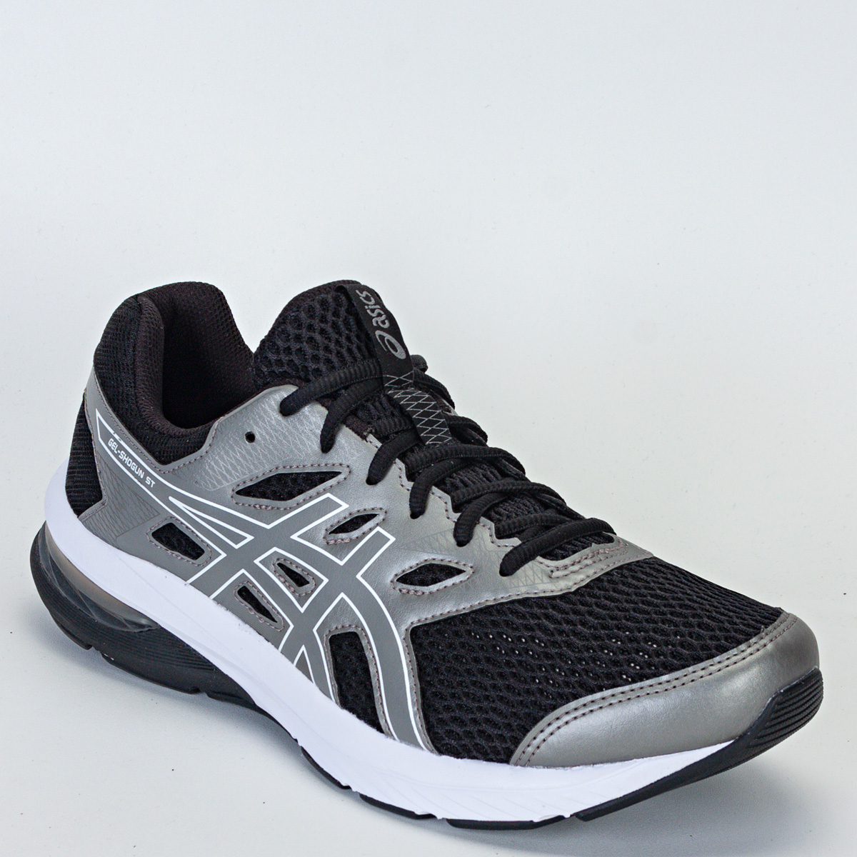 Tênis Asics Gel Shogun St Masculino Corrida - Caminhada - Preto/Cinza