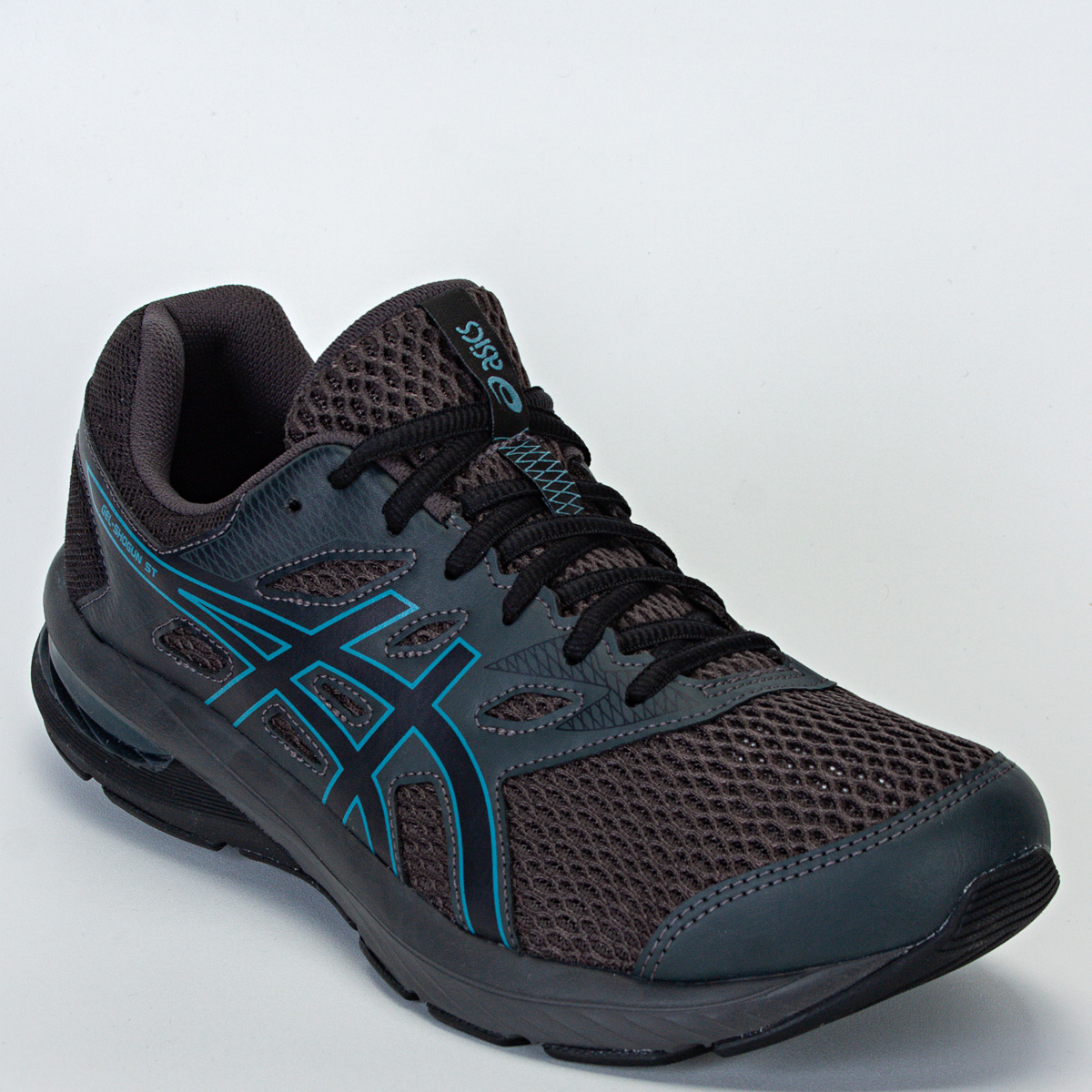 Tênis Asics Gel Shogun St Masculino Corrida - Caminhada - Preto/Azul
