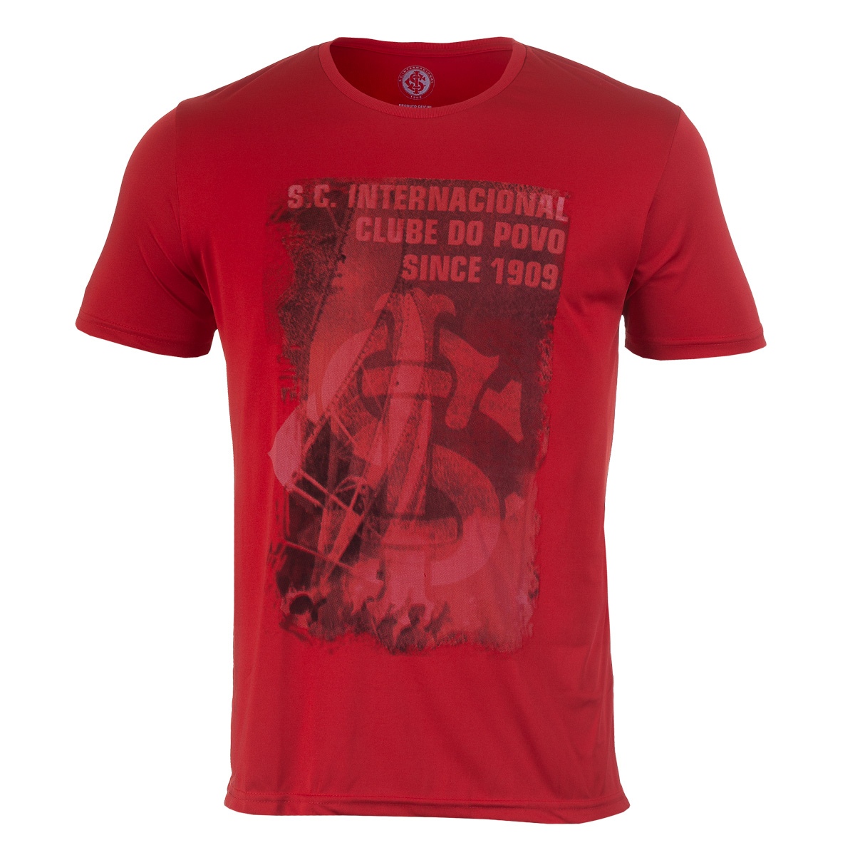 Camiseta Masc. Internacional Casual - Vermelho