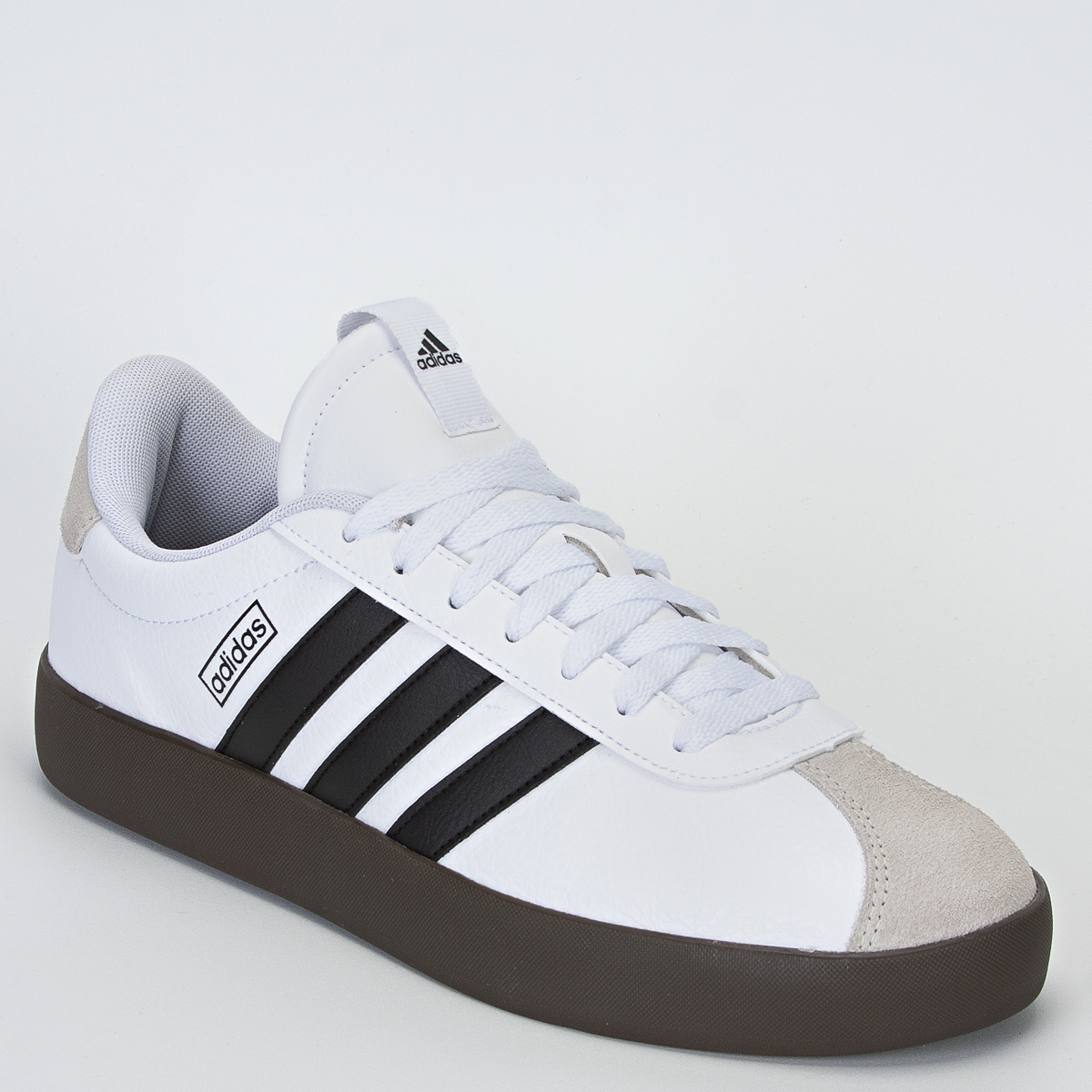 Tênis Adidas Vl Court 3.0 Masculino Casual - Branco/Marrom