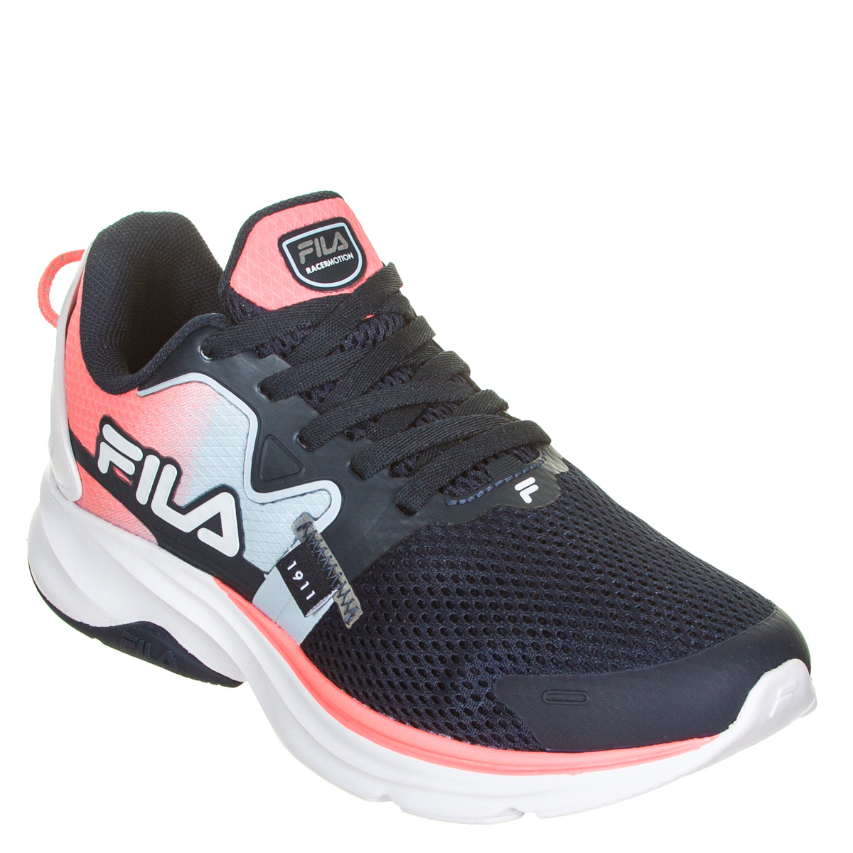 Tênis Fila Racer Motion Feminino Corrida - Caminhada - Marinho/Rosa