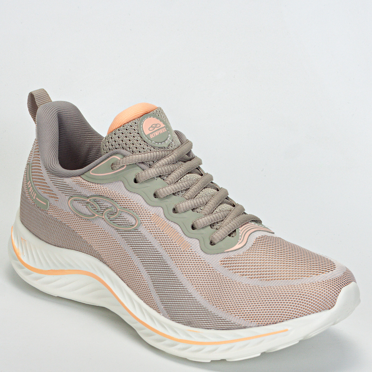 Tênis Olympikus Apolis Feminino Caminhada - Musgo/Bege