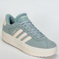 Tênis Adidas Vl Court Bold Feminino Casual - Azul Claro/Nude