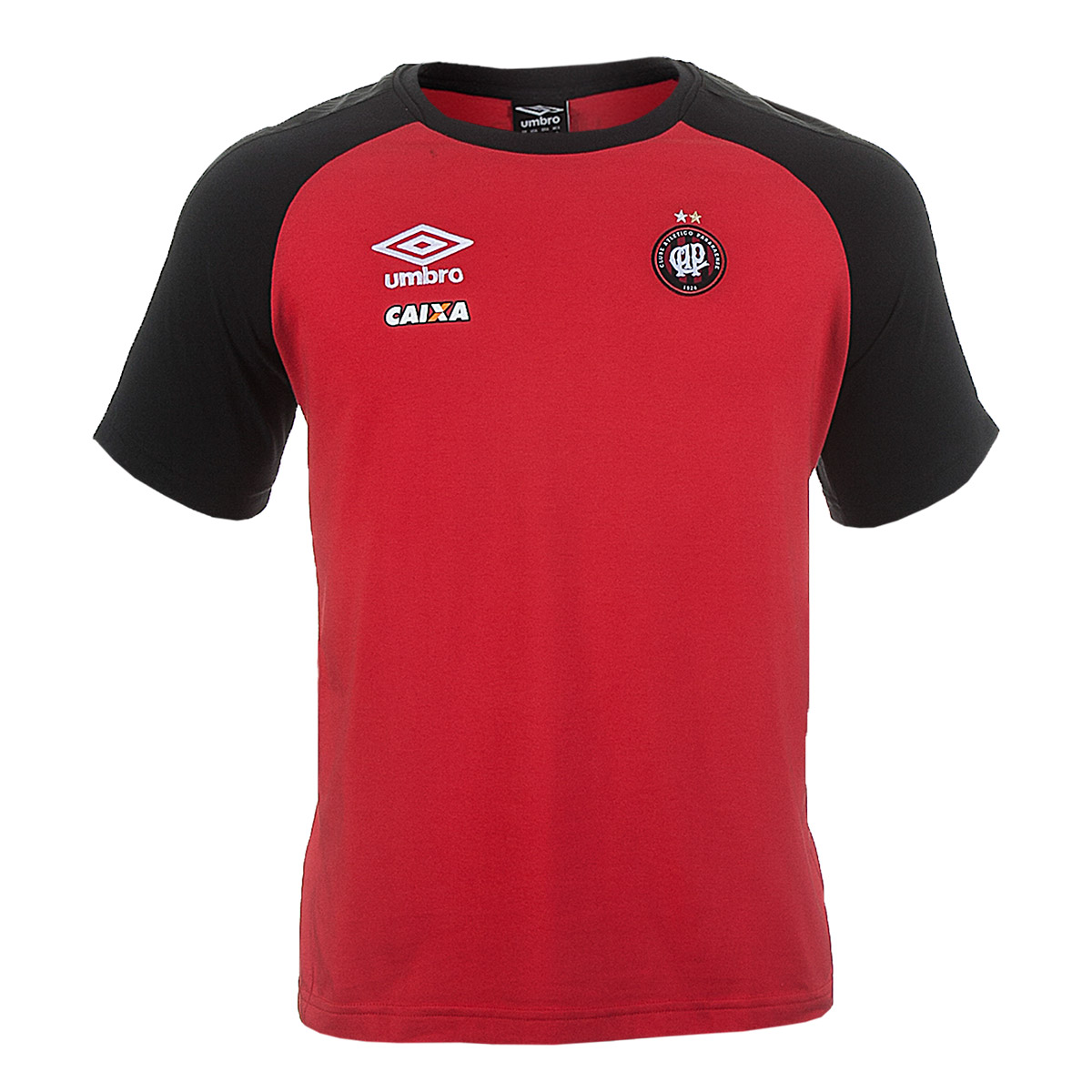 Camiseta Masc. Umbro Concentração Atletico Paranaense - Vermelho/Preto