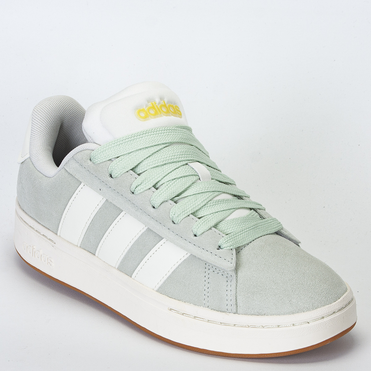Tênis Adidas Grand Court Alpha Feminino Casual - Verde Claro/Branco