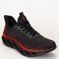 Tênis Olympikus Diffuse 5 Masculino Esportivo - Chumbo/Vermelho