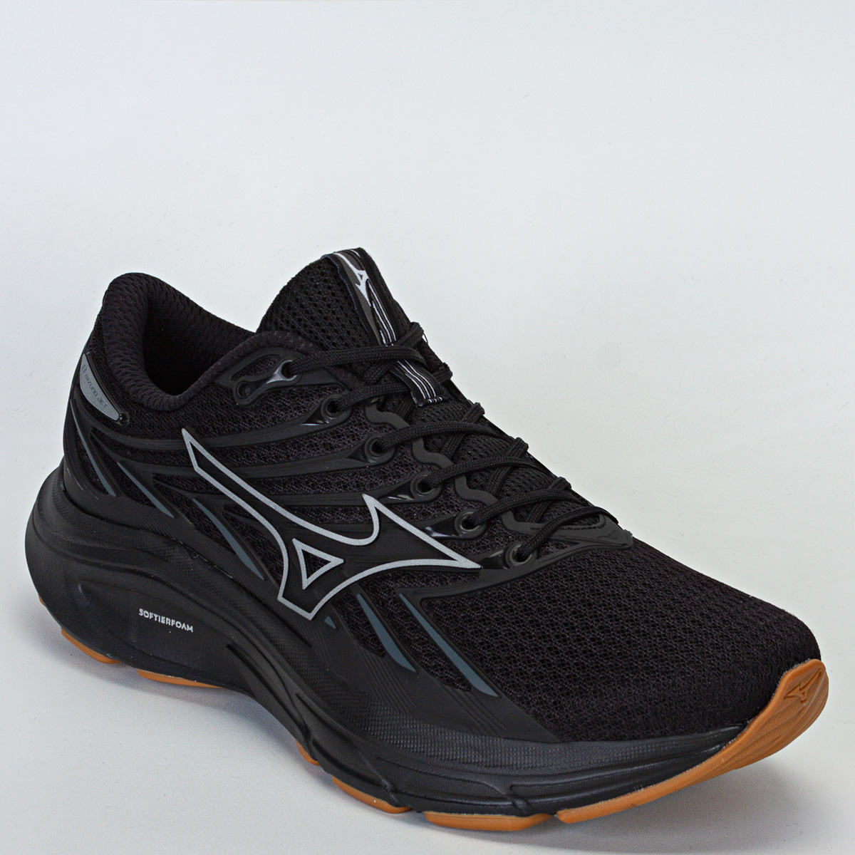 Tênis Mizuno Jet 8 Unissex Corrida - Preto/Preto