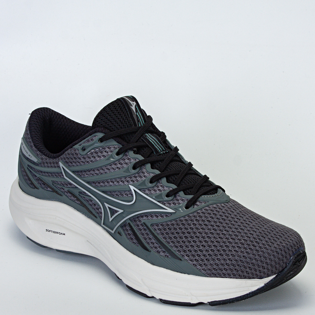 Tênis Mizuno Jet 8 Unissex Corrida - Chumbo