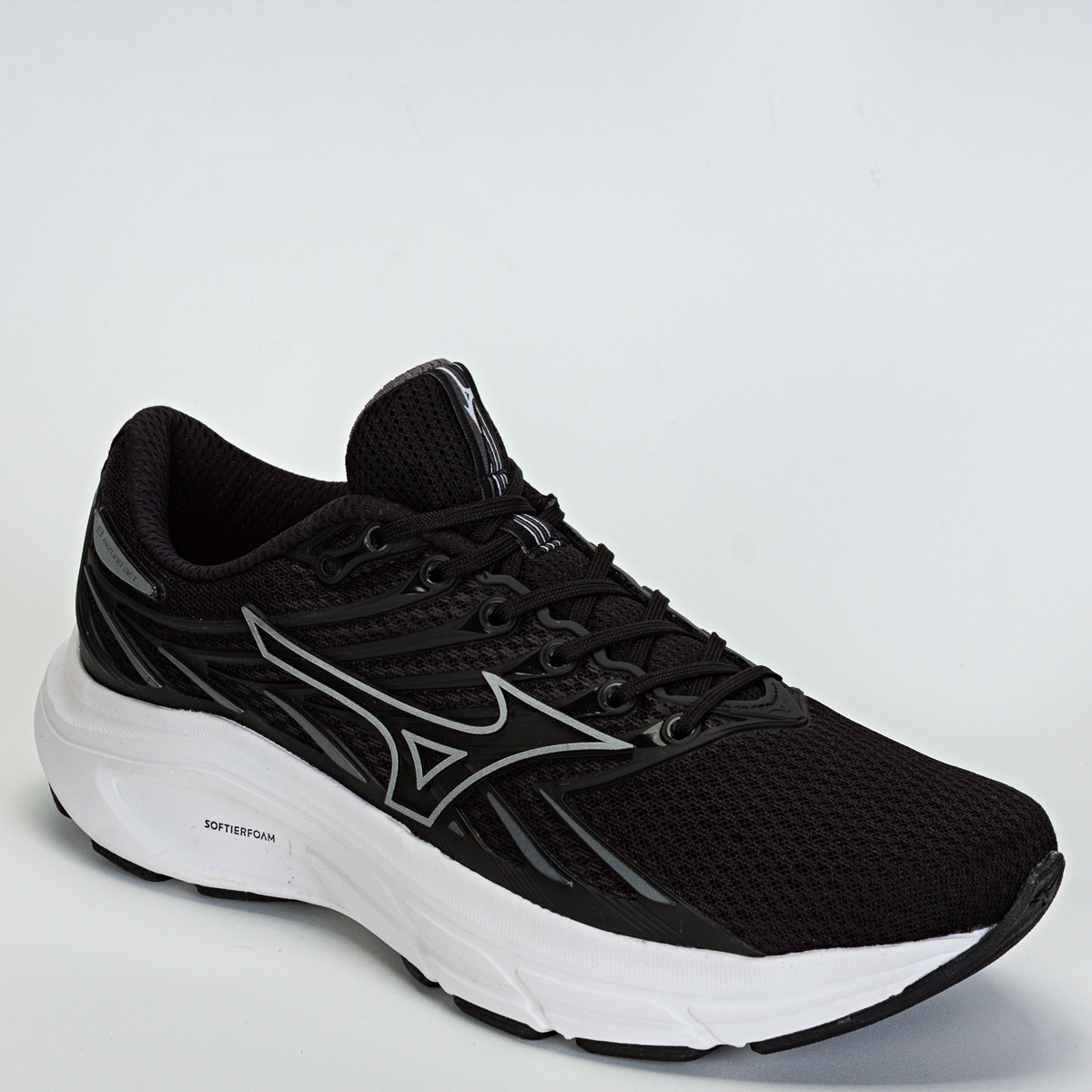 Tênis Mizuno Jet 8 Unissex Corrida - Preto/Prata