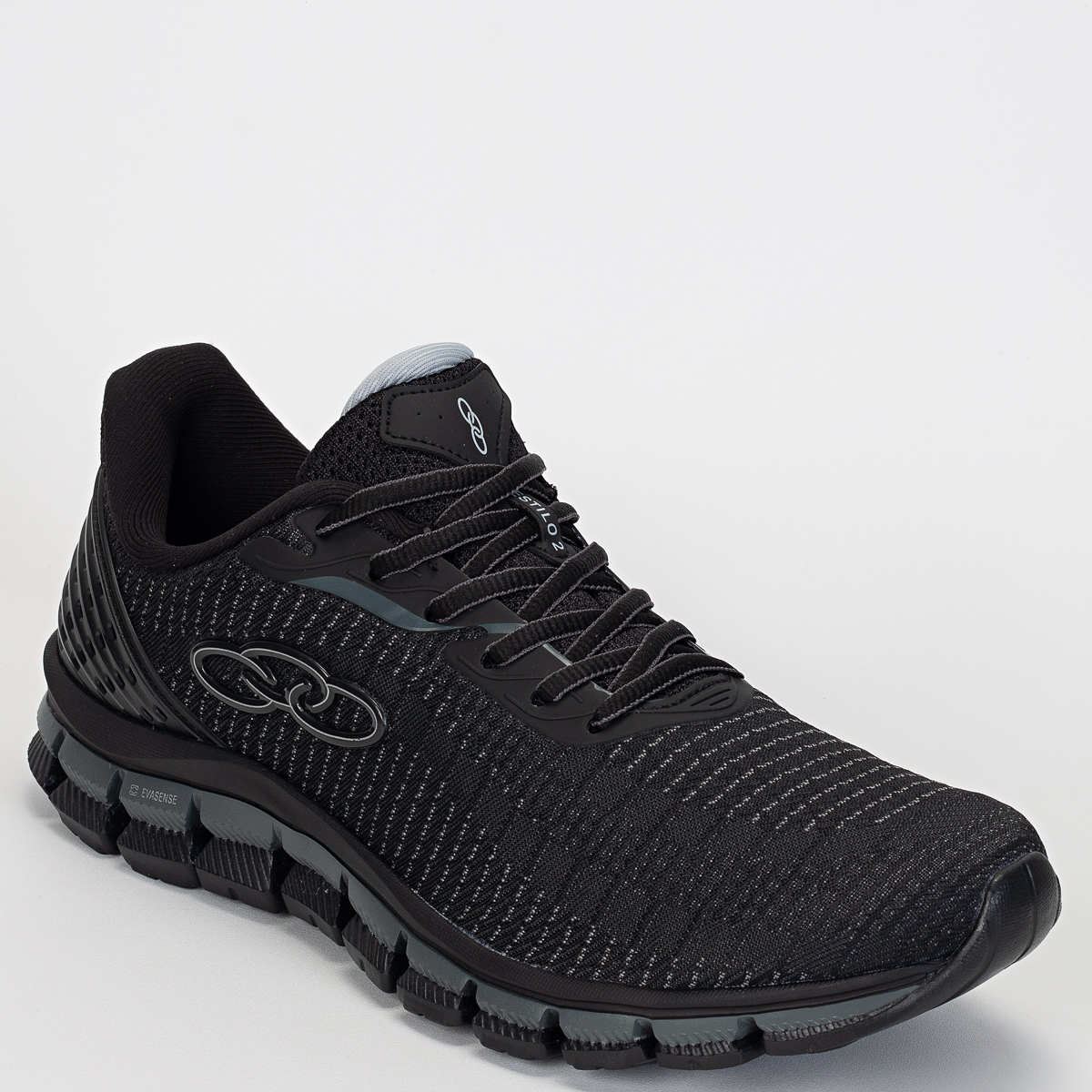 Tênis Olympikus Estilo 2 Masculino Corrida - Caminhada - Preto/Chumbo