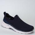 Tênis Skechers Go Walk 6 Warnock Masculino Caminhada - Marinho/Branco