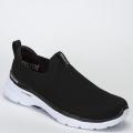 Tênis Skechers Go Walk 6 Warnock Masculino Caminhada - Preto/Branco