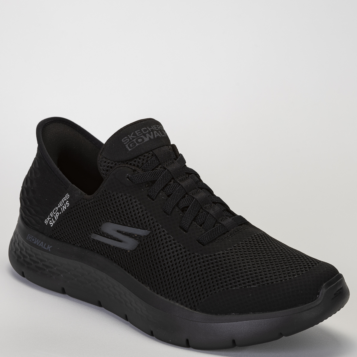 Tênis Skechers Go Walk Flex Hands Slip-ins Masculino Caminhada - Preto