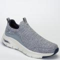 Tênis Skechers Arch Fit - Ascension Masculino Corrida - Caminhada - Cinza/Bege