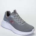 Tênis Skechers Lite Pro - Ledger Masculino Corrida - Caminhada - Cinza/Branco