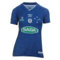 Camiseta Fem. Umbro Cruzeiro Volei Of.3 Casual - Royal
