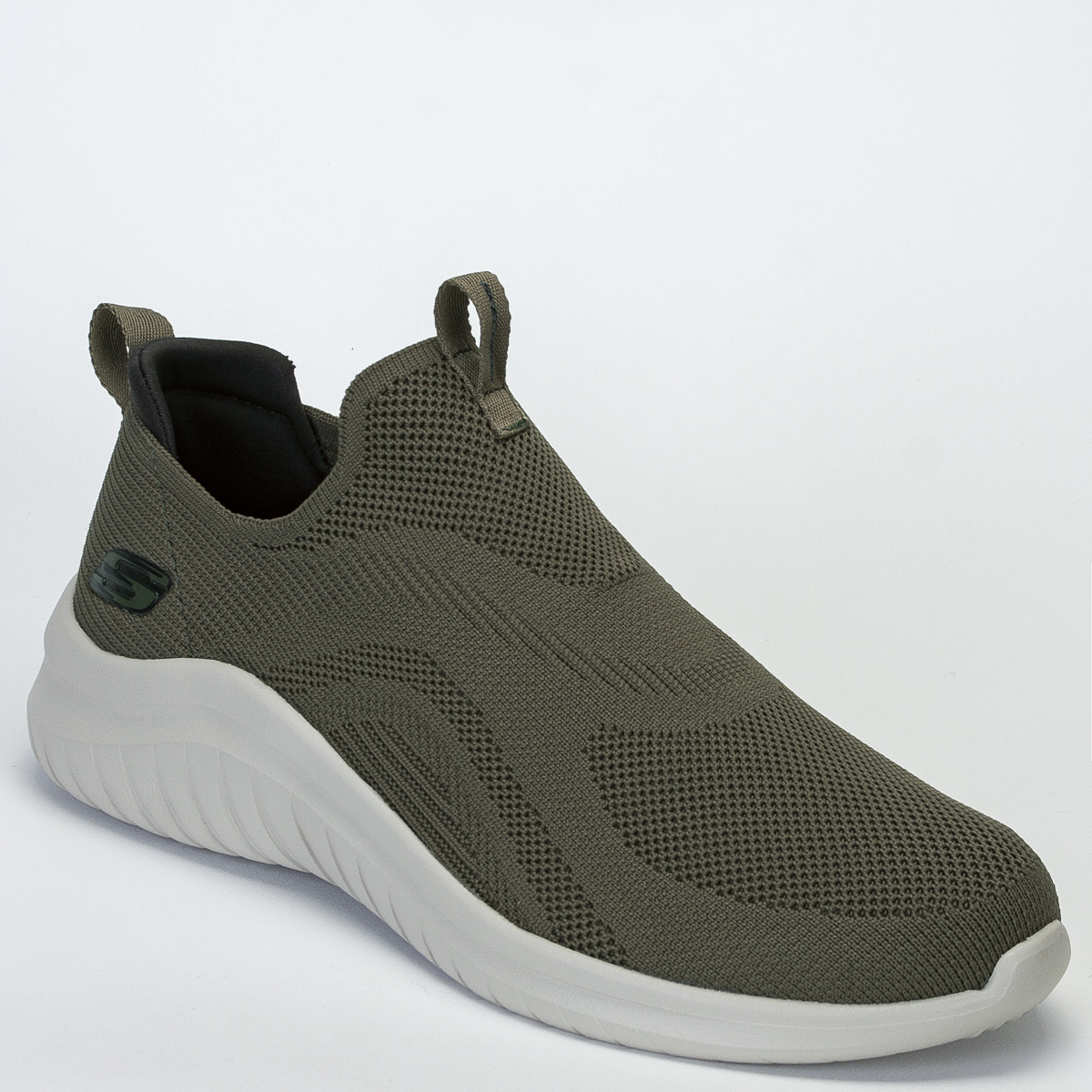 Tênis Skechers Ultra Flex 2.0 Masculino Casual - Verde Oliva/Bege