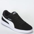 Tênis Puma Smash V2 Bdp Unissex Casual - Preto/Branco