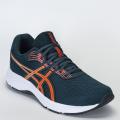 Tênis Asics Raiden 4 Masculino Corrida - Caminhada - Verde Bandeira/Laranja