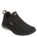 Tênis Oxto Soho Feminino Academia - Fitness - Preto/Coral