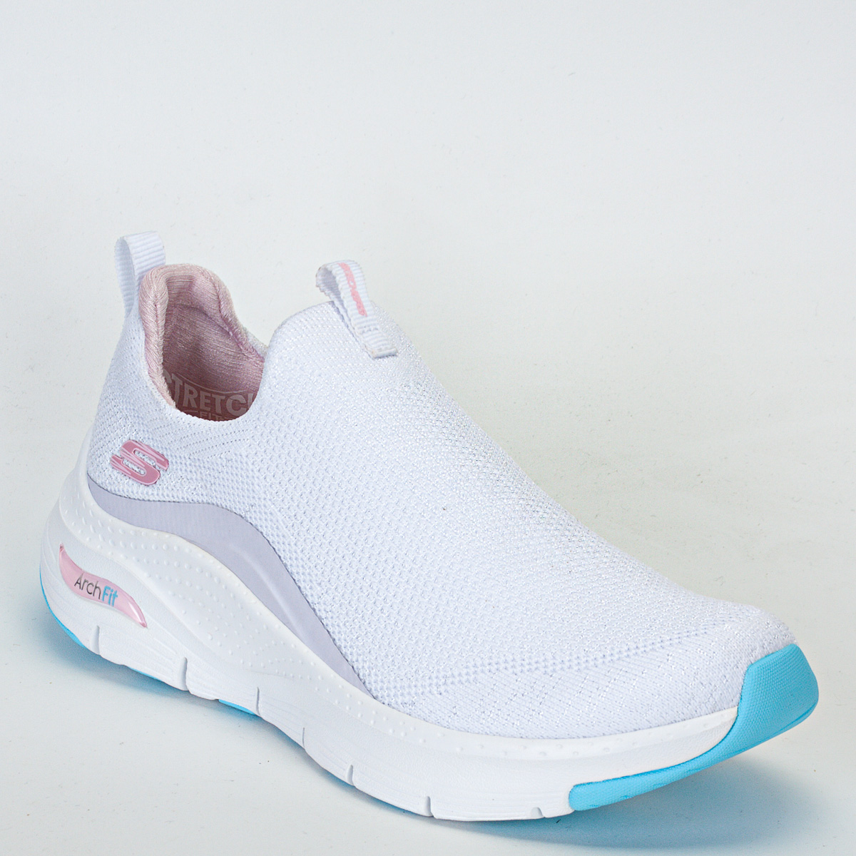 Tênis Skechers Arch Fit New Beaut Feminino Caminhada - Branco