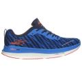 TĂȘnis Skechers Go Run Razor Excess 2 Masculino Corrida - Azul Royal/Laranja