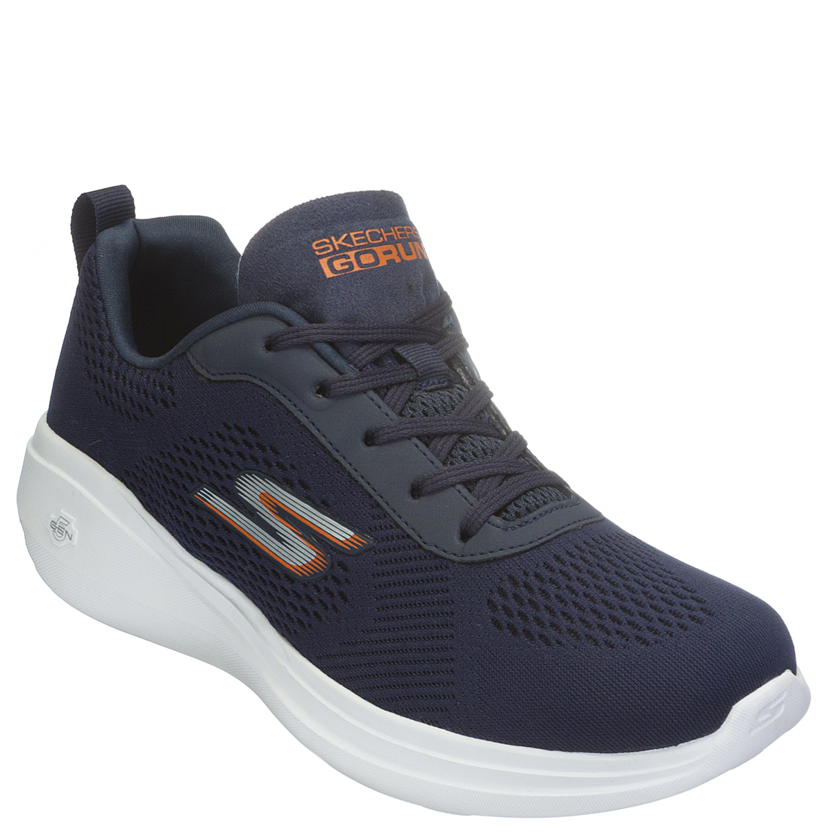 Tênis Skechers Go Run Fast Quake Masculino Caminhada - Marinho/Branco
