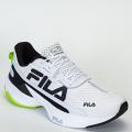 Tênis Fila Recovery Masculino Corrida - Caminhada - Branco/Preto