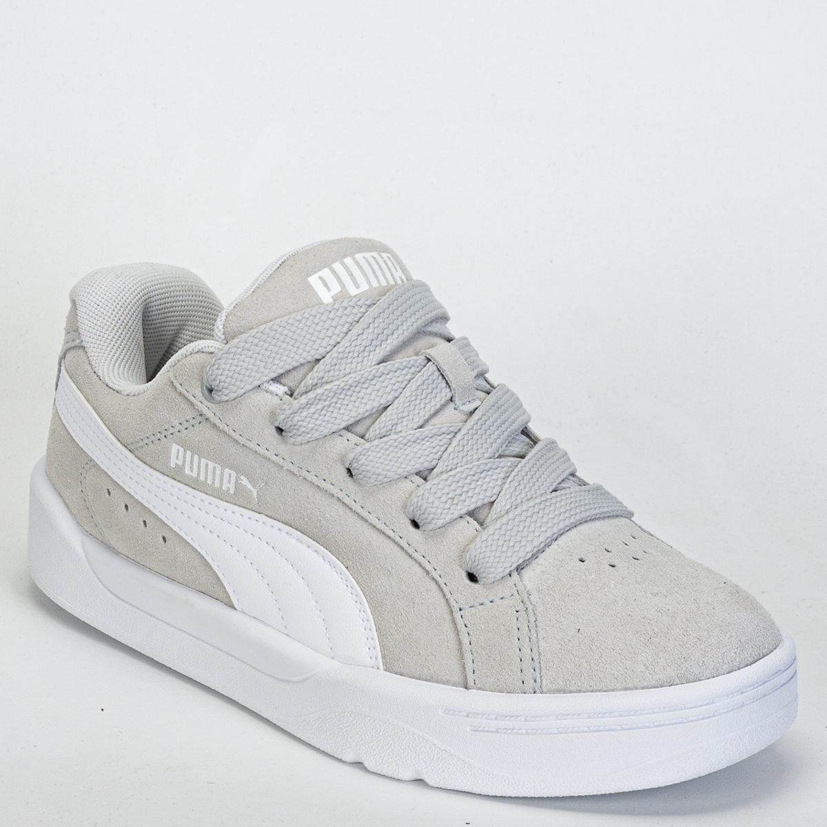 Tênis Puma Park Lifestyle Easy Sd Feminino Casual - Cinza/Branco