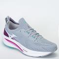 Tênis Mizuno Sunrise Feminino Corrida - Caminhada - Cinza/Bordô