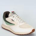 Tênis Fila Renno Classic Masculino Casual - Bege/Verde