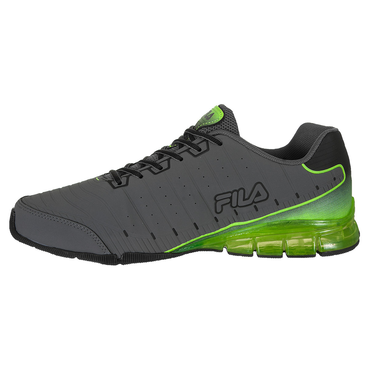 T nis Fila Sequential Masculino Cinza Verde World Tennis