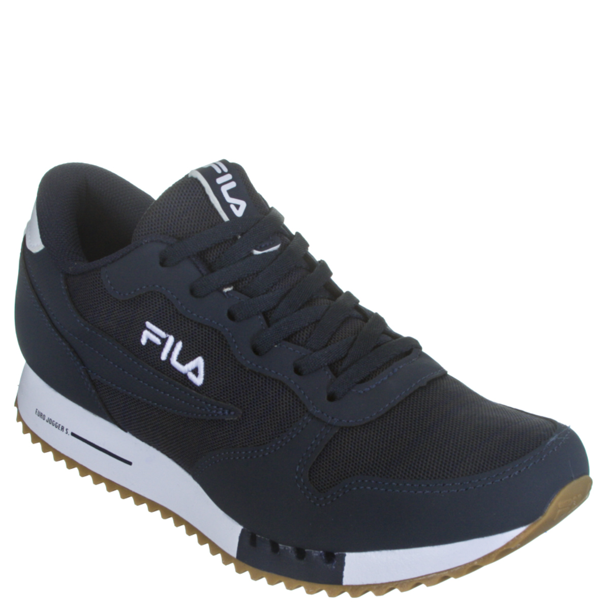 Tênis Fila Euro Jogger Sport Masculino Casual - Marinho/Branco