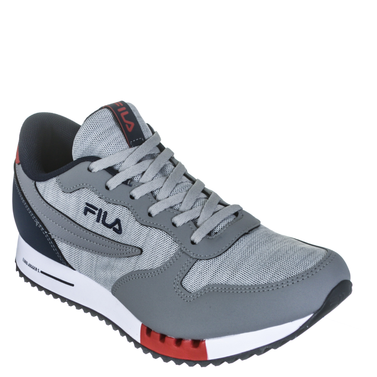 Tênis Fila Euro Jogger Sport Masculino Casual - Cinza/Azul