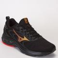 Tênis Mizuno Space 4 Masculino Corrida - Caminhada - Preto/Vermelho