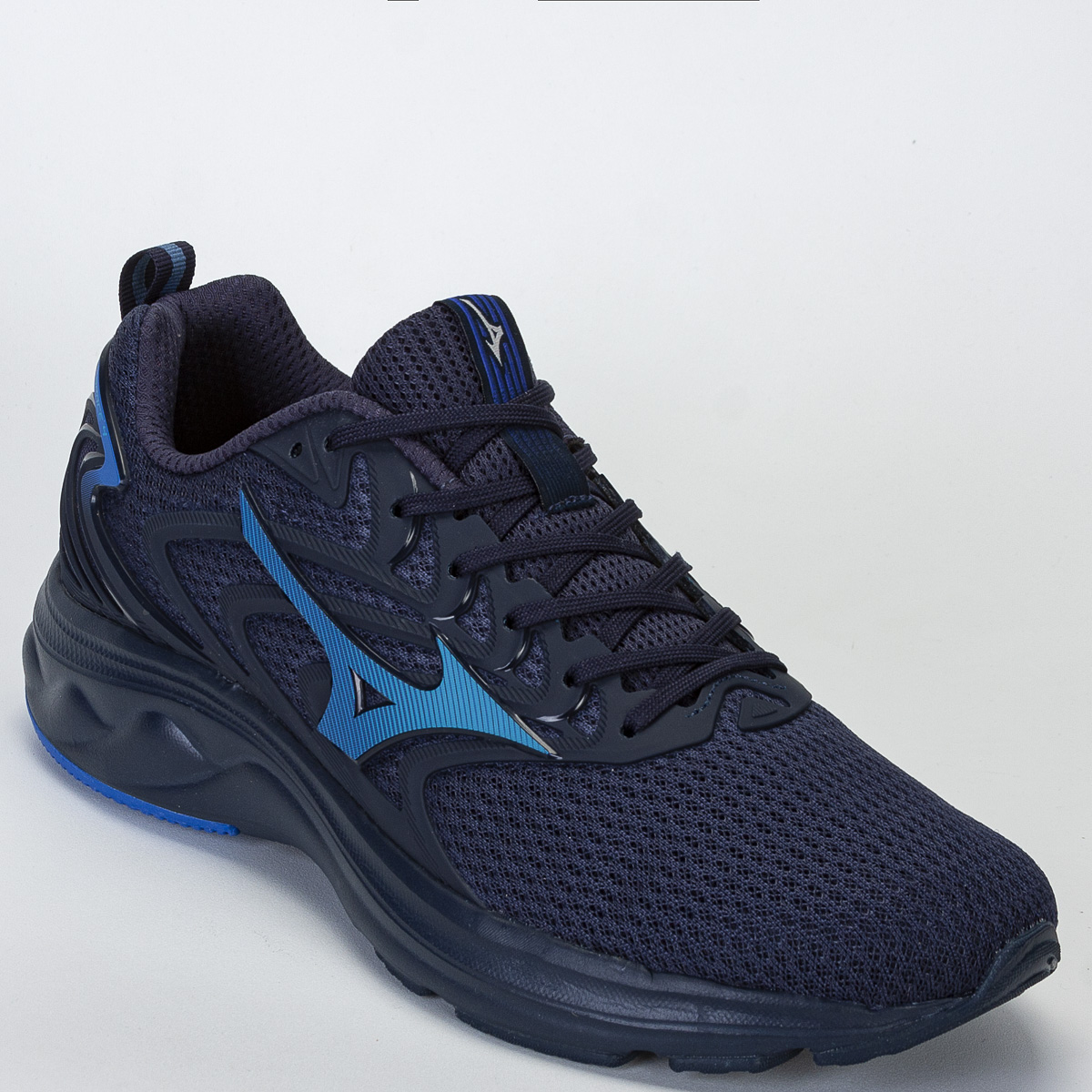Tênis Mizuno Space 4 Masculino Corrida - Caminhada - Marinho/Azul