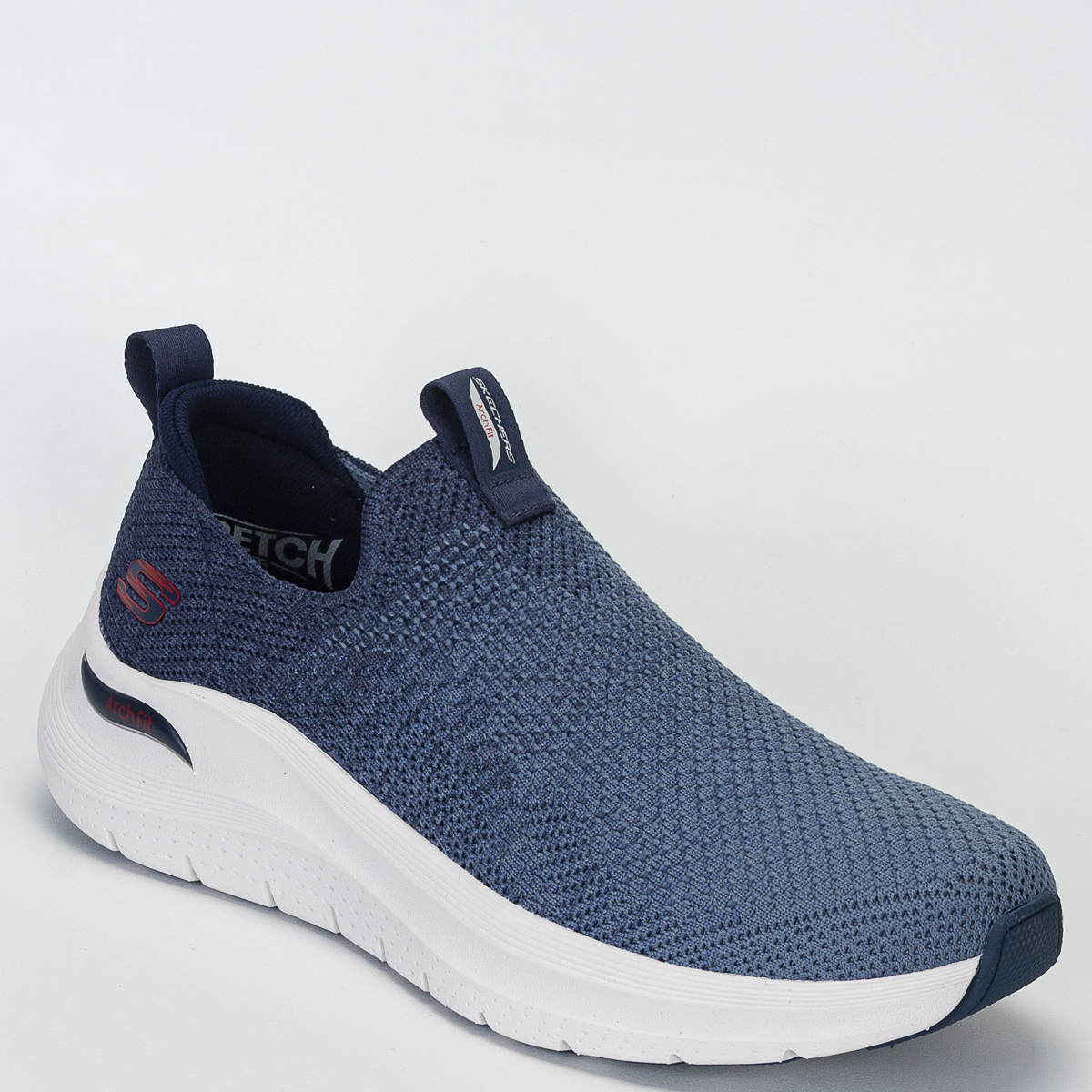 Tênis Skechers Arch Fit 2.0 Masculino Casual - Marinho/Branco
