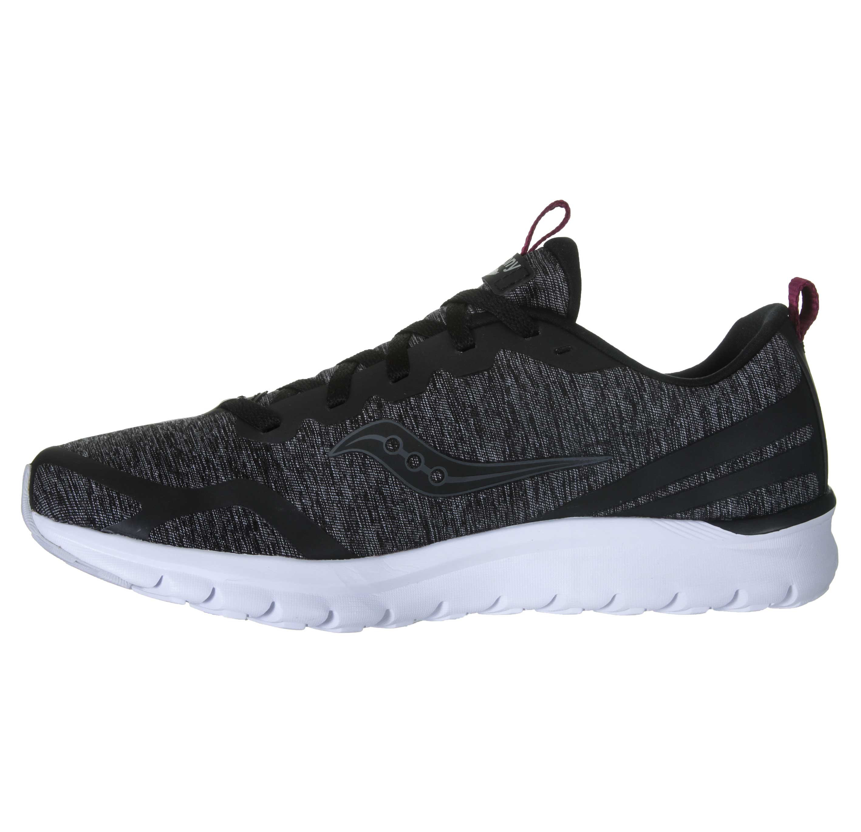 T nis Saucony Liteform Feel Feminino Corrida Caminhada Preto