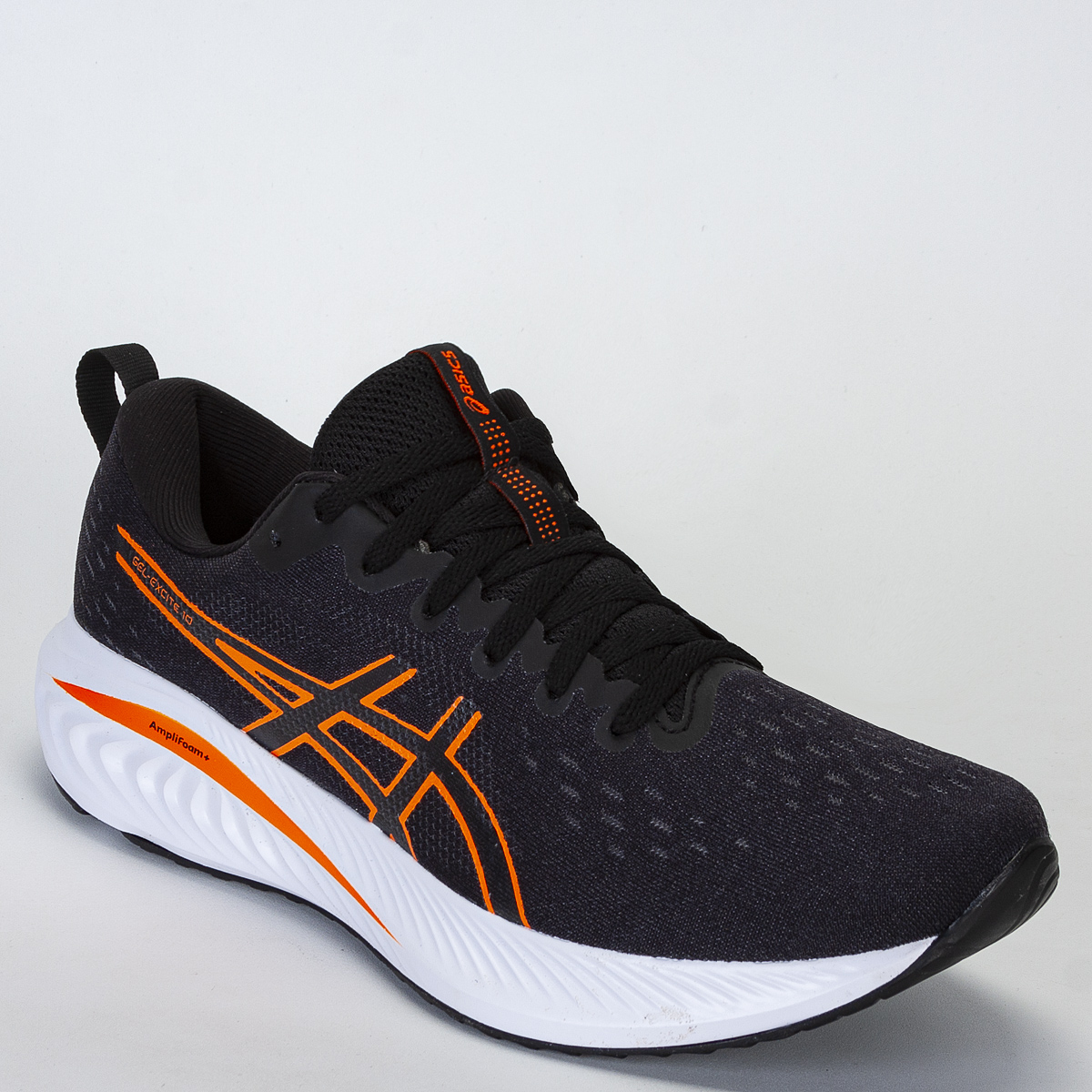 Tênis Asics Gel Excite 10 Masculino Corrida - Caminhada - Preto/Laranja