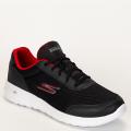 Tênis Skechers Go Walk Max Magnetic Masculino Caminhada - Preto/Vermelho