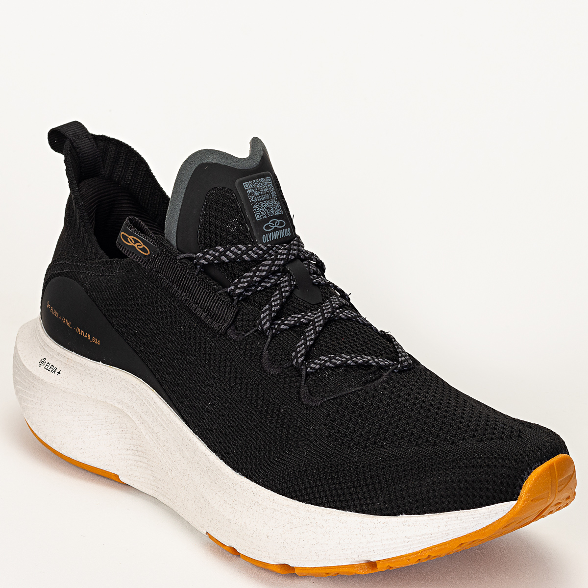 Tênis Olympikus Reverso 2 Masculino Corrida - Caminhada - Preto/Branco