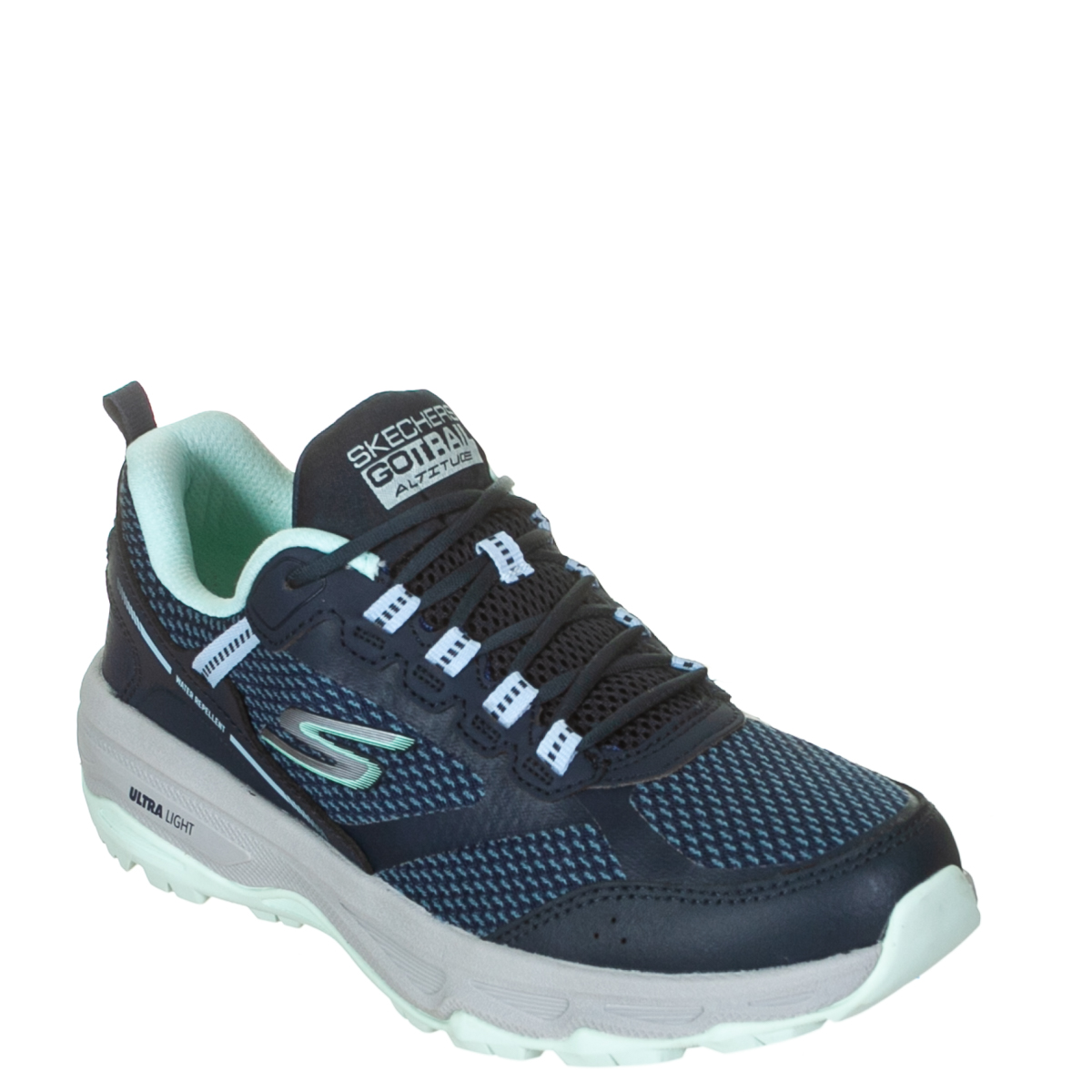 Tênis Skechers Go Run Trail Altitude Feminino Aventura - Trail - Marinho/Turquesa