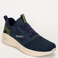 Tênis Skechers Go Run Fast - Valor 2.0 Masculino Caminhada - Marinho/Bege