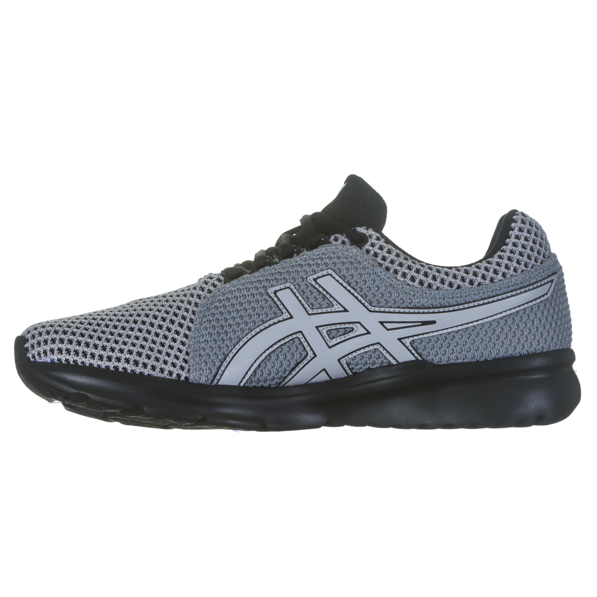 T nis Asics Karrack Masculino Corrida Caminhada Cinza Preto