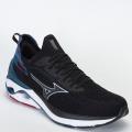Tênis Mizuno Wave Mirai 7 Masculino Corrida - Caminhada - Preto/Preto