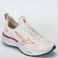 Tênis Mizuno Cool Ride 3 Feminino Corrida - Caminhada - Areia/Roxo