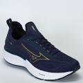 Tênis Mizuno Cool Ride 3 Unissex Corrida - Caminhada - Marinho/Branco